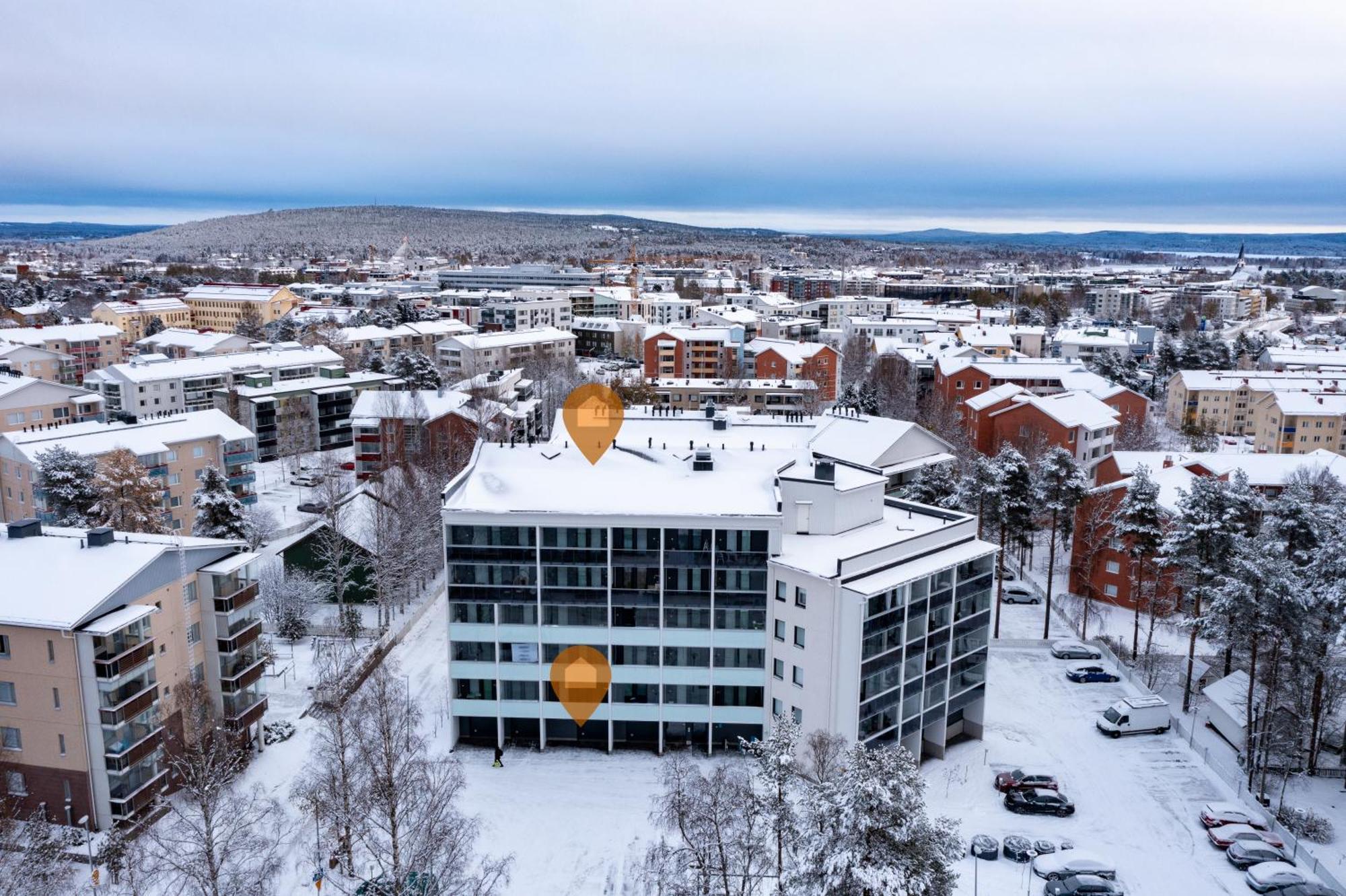 Bellarova Apartments Evakkotie Rovaniemi Eksteriør bilde